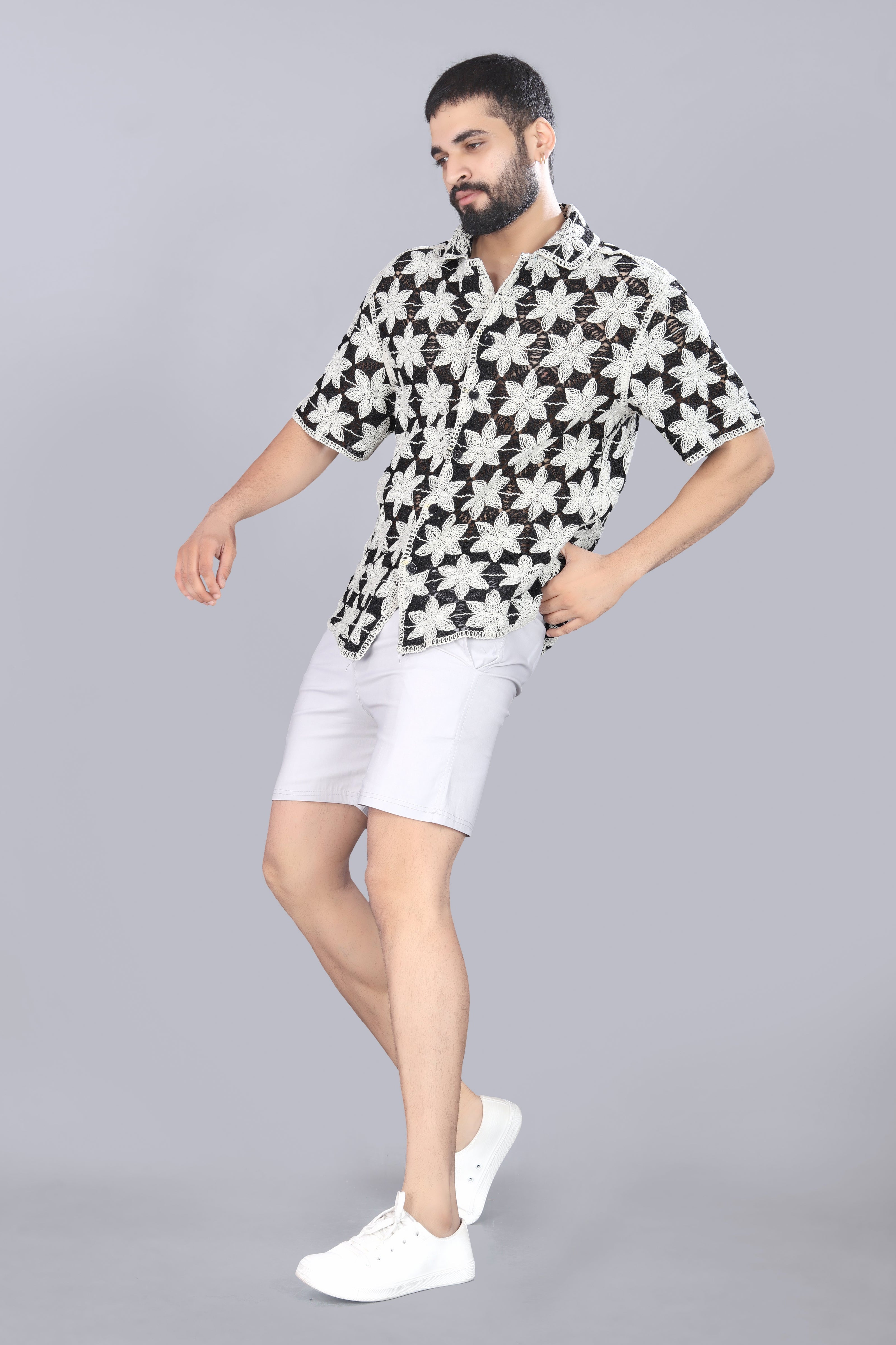 Star Crotchet Shirt