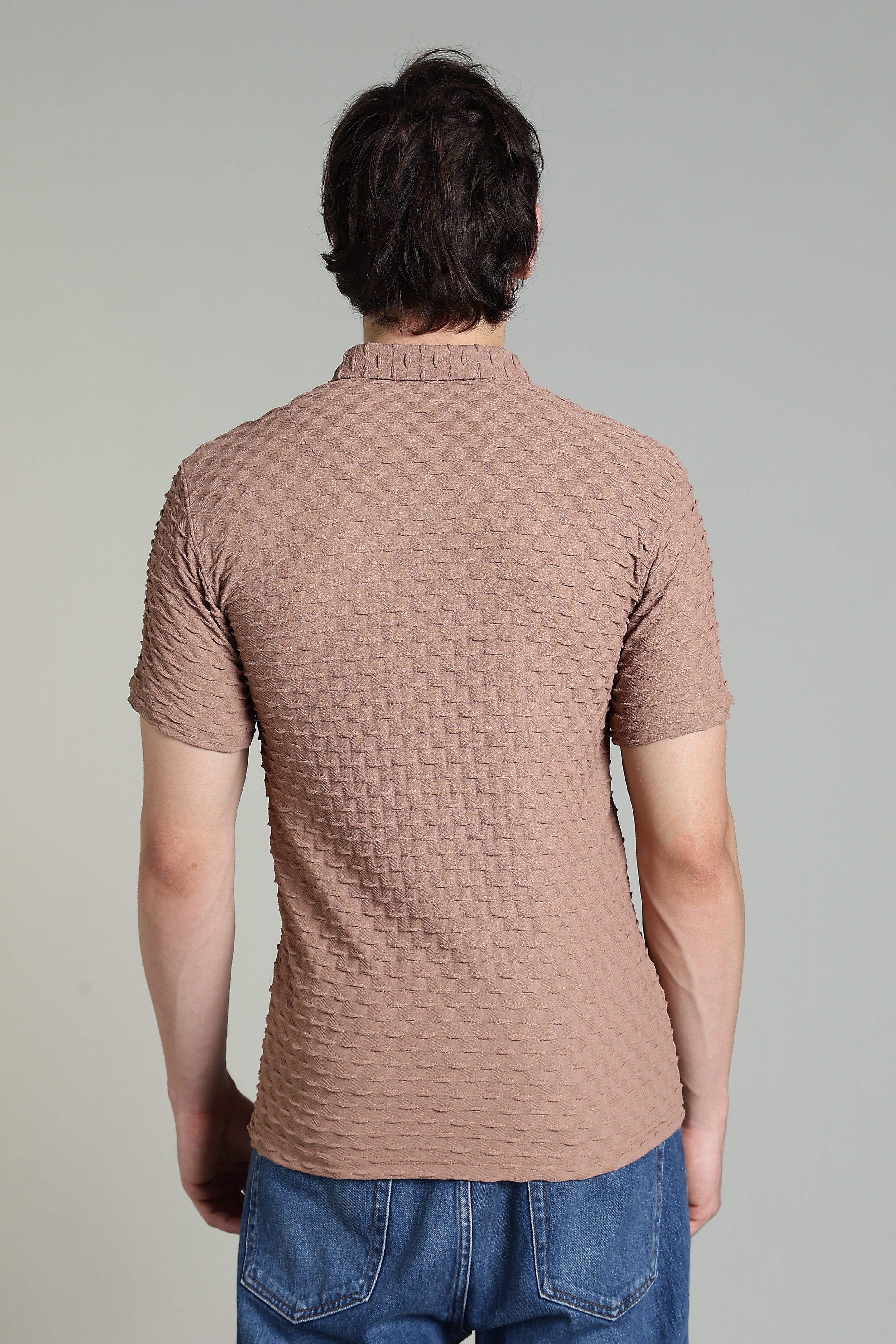 Premium Textured Polo T-Shirt