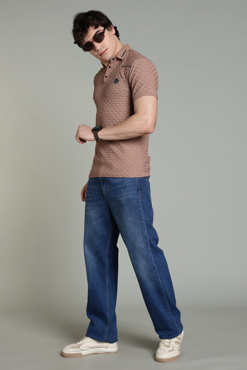 Premium Textured Polo T-Shirt