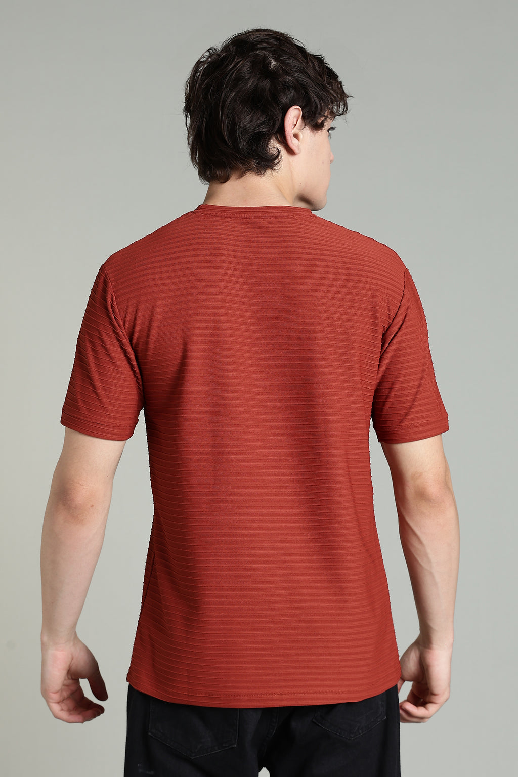 Textured Rust T-Shirt